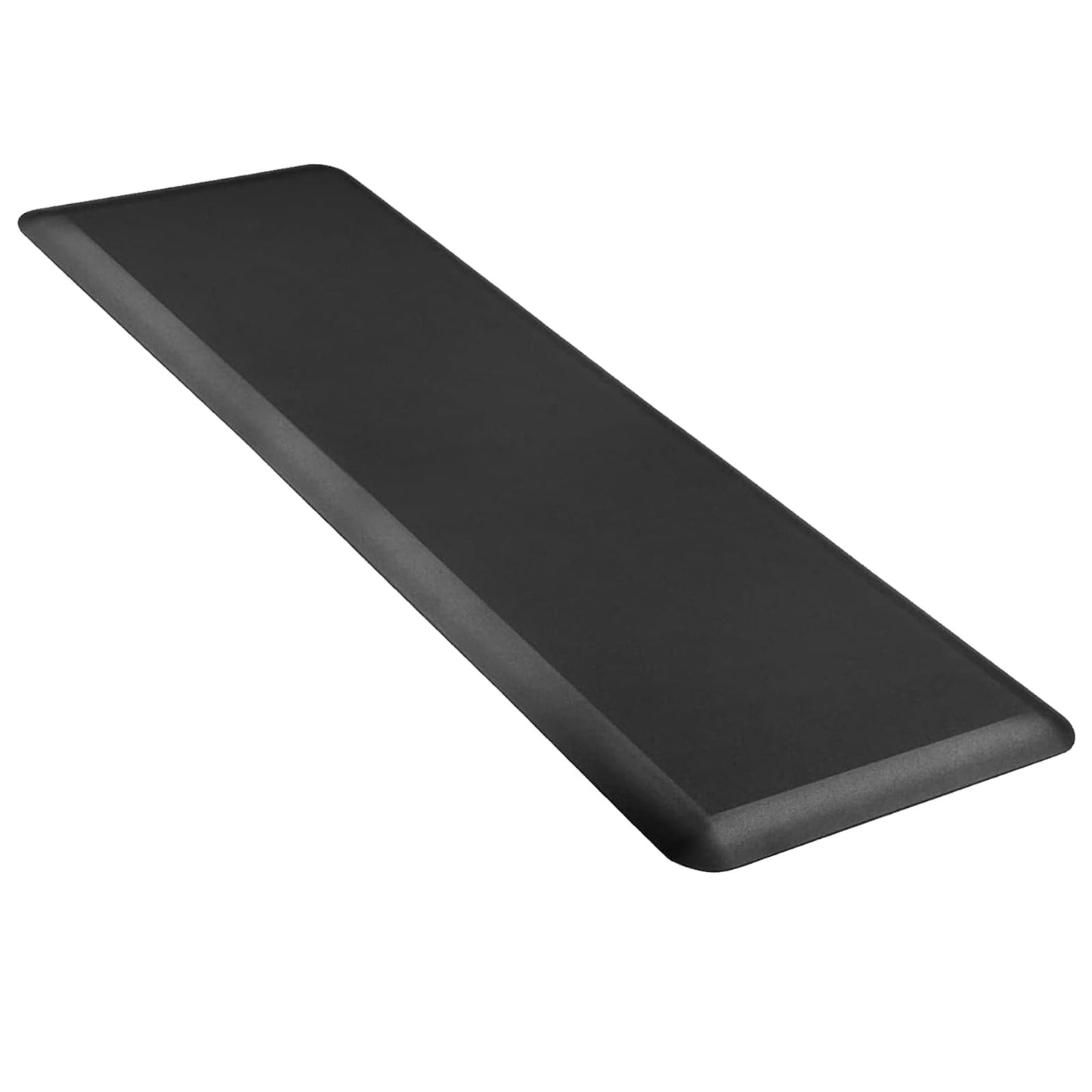 lazywoodpecker Anti Fatigue Rug, Kitchen Mat for Floor, Waterproof, Non Slip, Standing and Comfort Desk/Floor Mats for House Sink Office (17.3"x47.2" - 0.47 inch, Black)