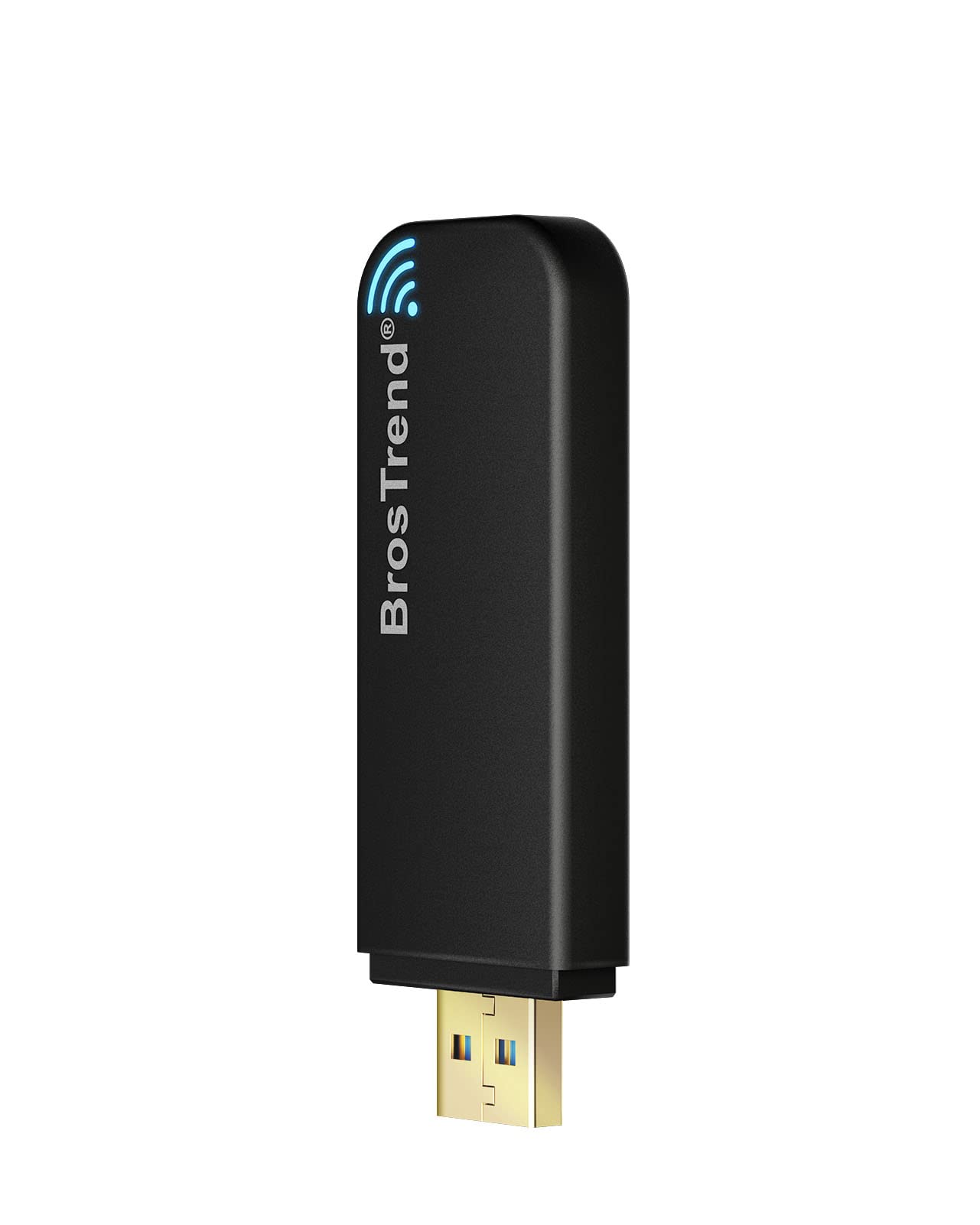 BrosTrend Linux USB WiFi Adapter 1200Mbps Supports Ubuntu, Mint, Debian, Kubuntu, Mate, Zorin, PureOS, Raspberry Pi 2+, Windows 11/10, USB3.0 Wireless Dual Band Wi-Fi 5GHz/867Mbps + 2.4GHz/300Mbps