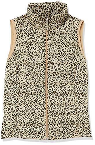 Amazon Essentials Women's Lightweight Water-Resistant Packable Puffer Vest, Animal, X-Large
