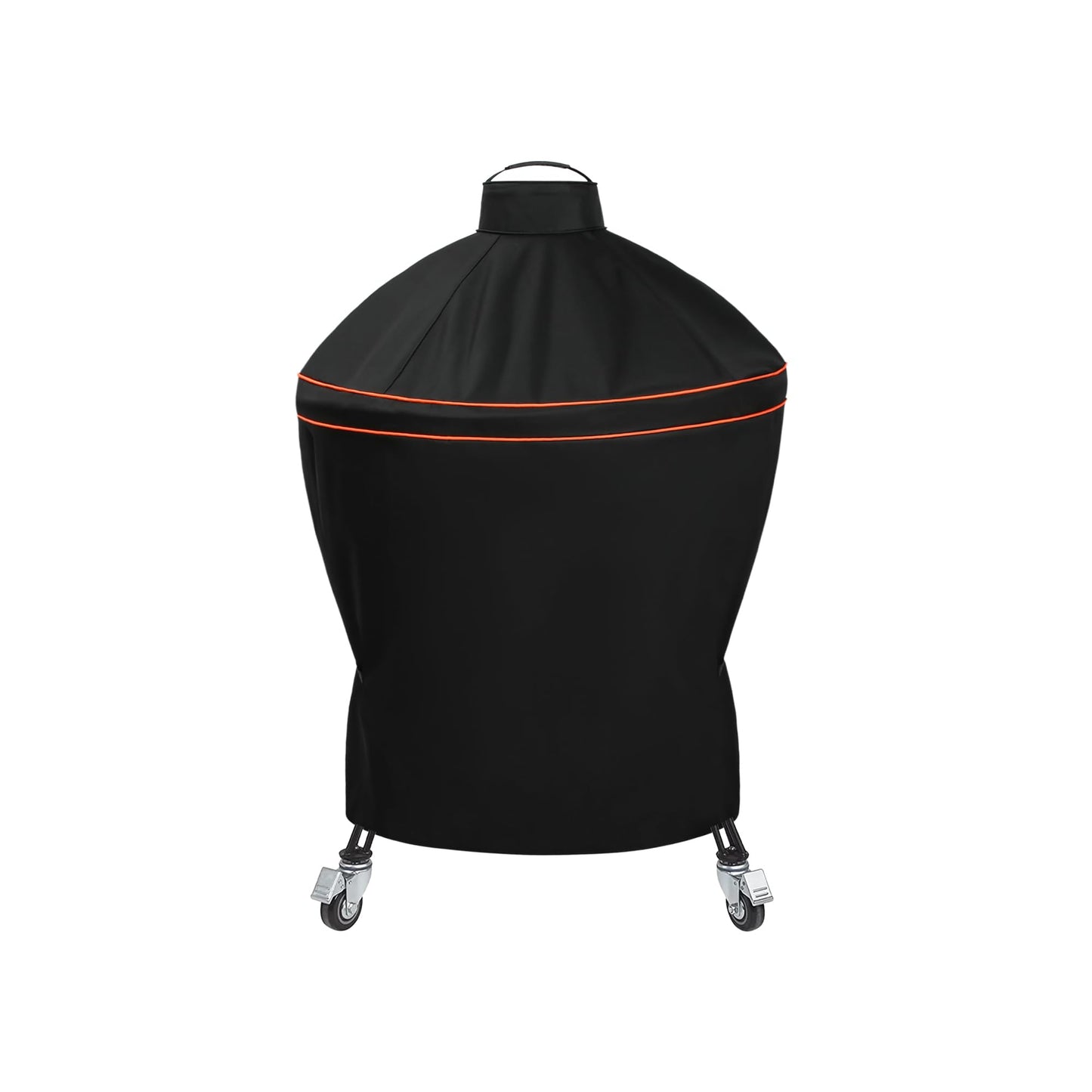Suphomeware Grill Cover for Kamado Big Joe 24 Inch, Waterproof Heavy Duty Black Grill Cover