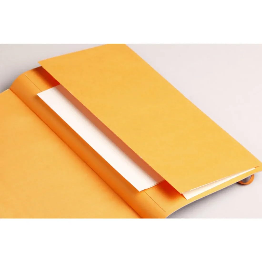 Rhodia - Rhodiarama Leatherette Softcover Notebook - A5 5.8 x 8.3 in (14.8x21 cm) - 160 Pages, Dot Grid Ruling, 90gsm Brushed Vellum Ivory Paper - Sage - 117440C