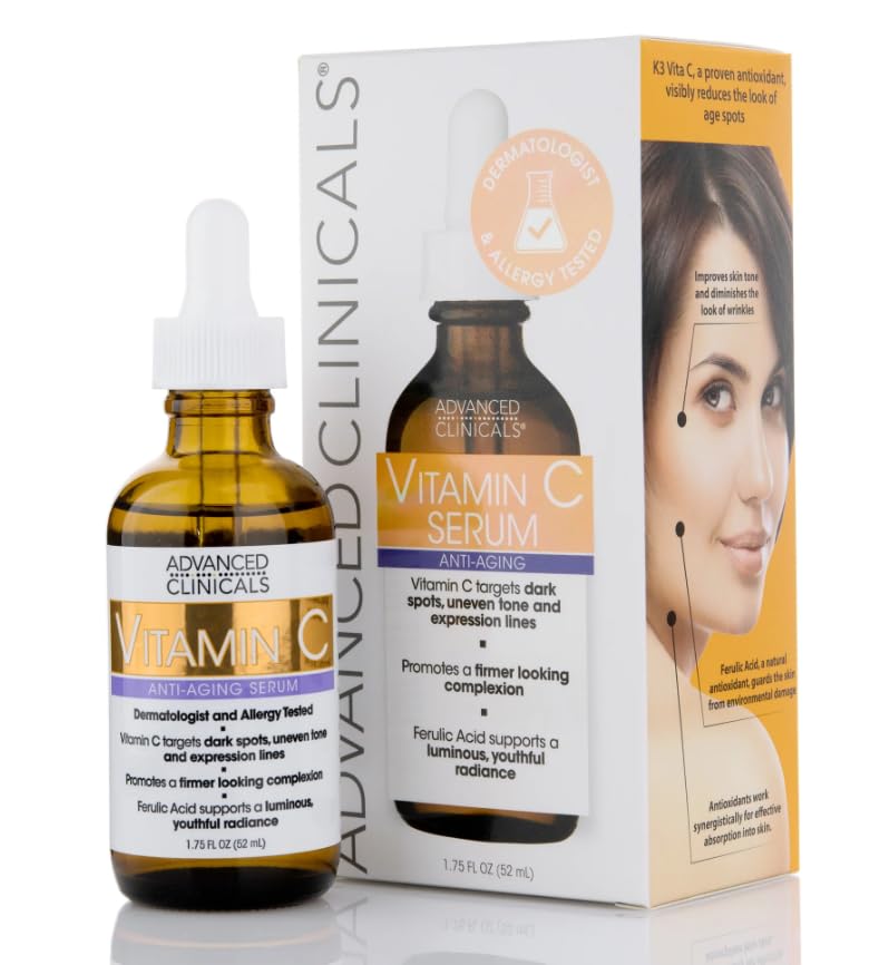 Body Care Bundle Set 2pk - Vitamin C Serum + Vitamin C Lotion