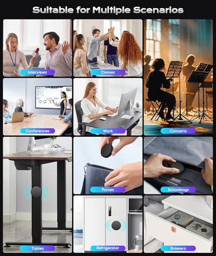 136GB (9600 Hour) Magnetic Voice Recorder - Mulukusion Voice Activated Recorder with AI-Intelligent DSP 3.0 Noise Reduction, Recording Device MP3 Records with 70 Hours Battery Time for Interviews