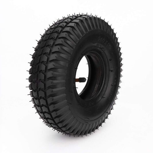 3.00 4 Tire Inner Tube, Wear Resistant Rubber Tier Wheelchair Mobility Scooter Tires 260X85 Tire and Inner Tube for Scooter Wheelchair