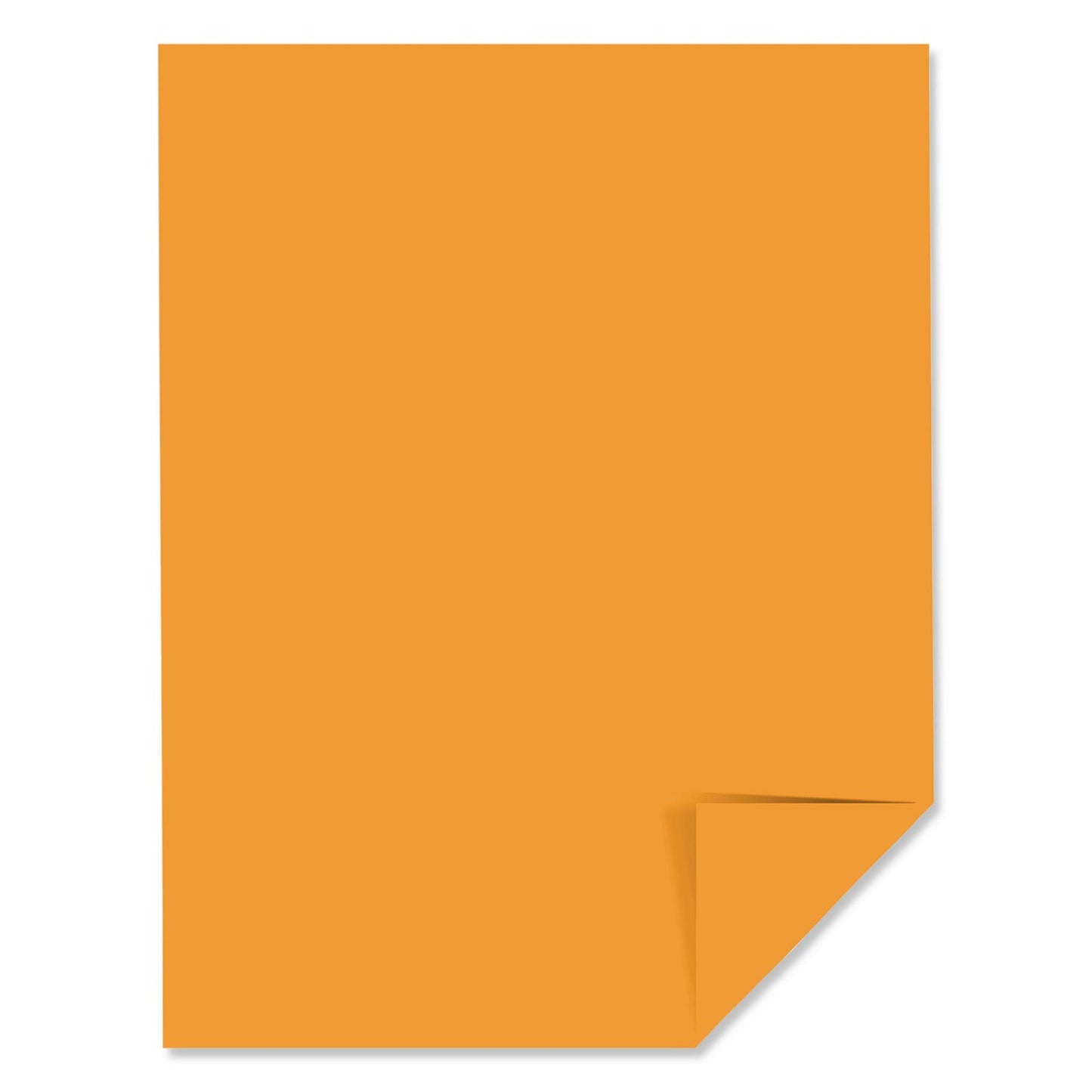 Neenah Astrobrights Premium Color Paper, 24 lb, 8.5 x 11 Inches, 500 Sheets, Cosmic Orange