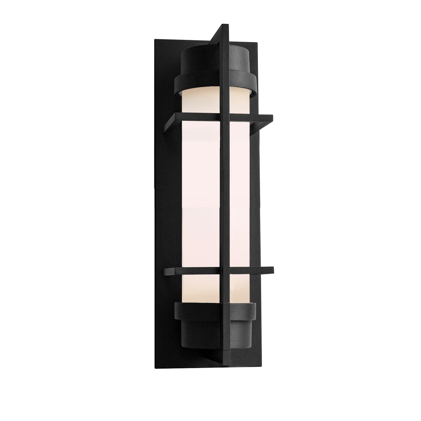 ALVIME Outdoor Wall Light, Exterior Wall Sconce, Outside Wall Light Fixtures, Exterior Wall Mount Lanterns for Porch Garage Patio Doorway Entryway House -1 Pack