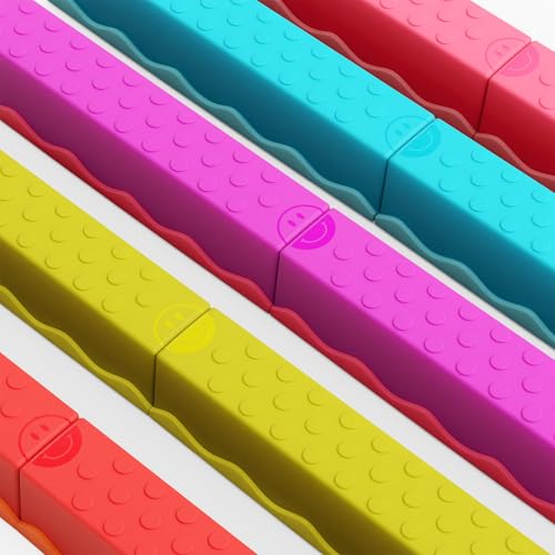 B. toys - Balance Toys for Kids – Modular Interlocking Toddler Balance Beam with 10 Balancing Beams & 6 Sensory Stepping Stones – Indoor Active Play Equipment Physical Development – Ages 3+