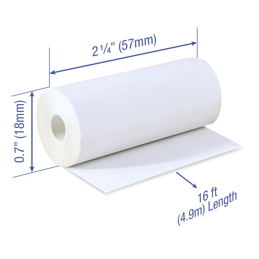 POS1 2 1/4 x 16 ft 200 Rolls CORELESS BPA Free BPS Free Thermal Paper for Poynt and Pidion