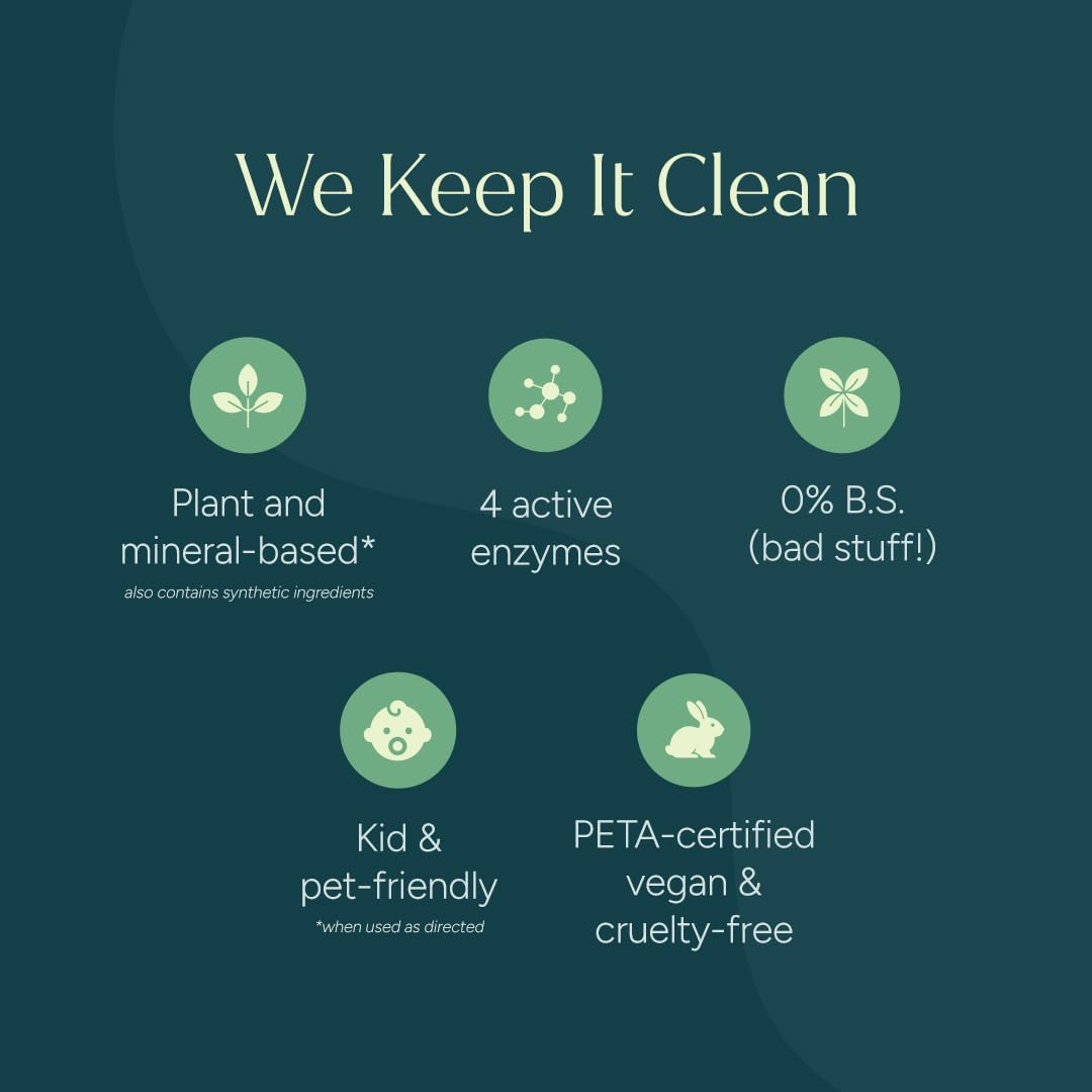 Puracy Laundry Detergent - Liquid Detergent Concentrate, Stain Fighting Enzymes, Natural Laundry Detergent Seen on TikTok, Non-Toxic, Hypoallergenic (Free & Clear, 48 oz/1420 ml, 192 Loads, Refill)