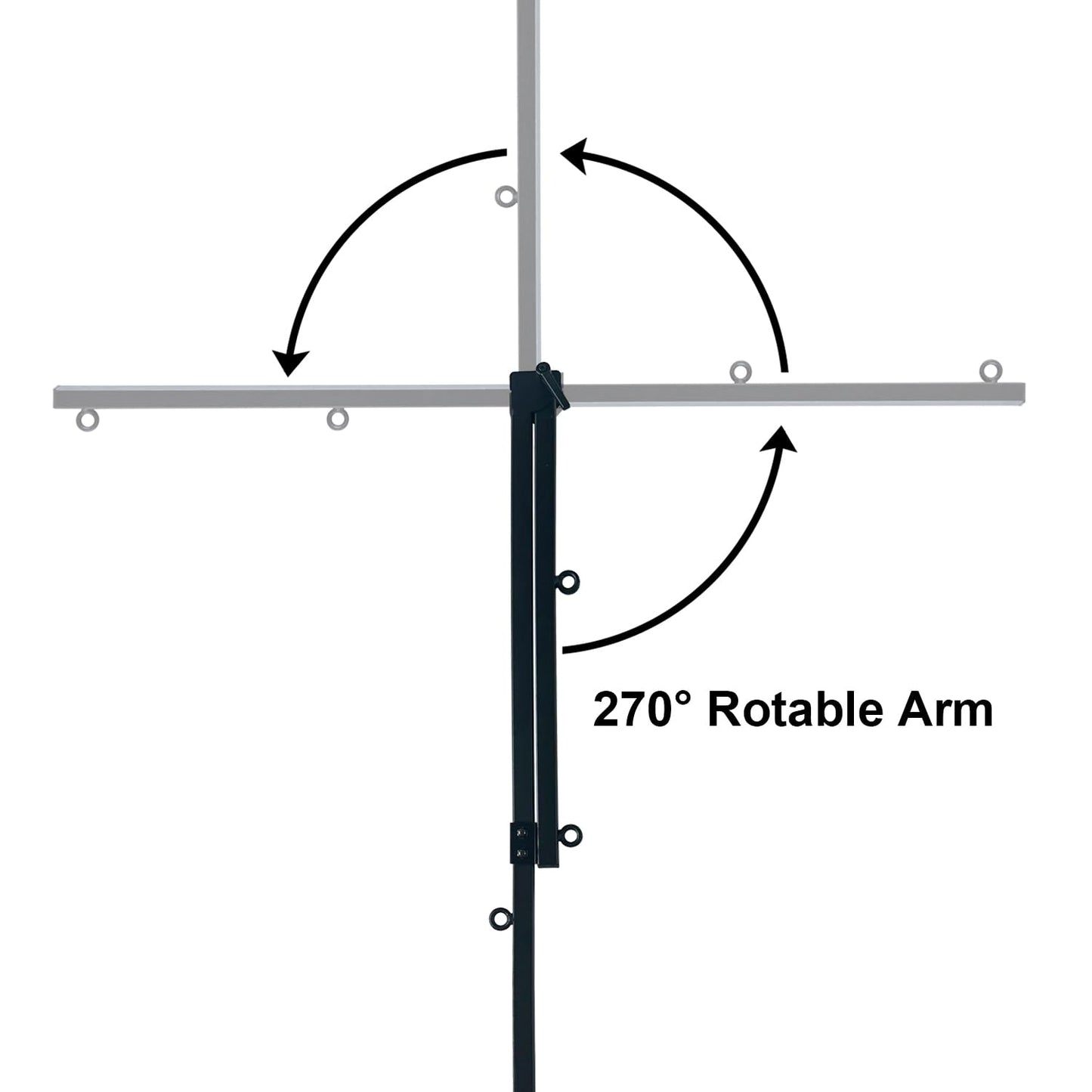 SHELANDY Pet grooming arm with clamp for large and small dogs - 35 inch height adjustable and Free two No Sit Haunch Holder (BLACK)