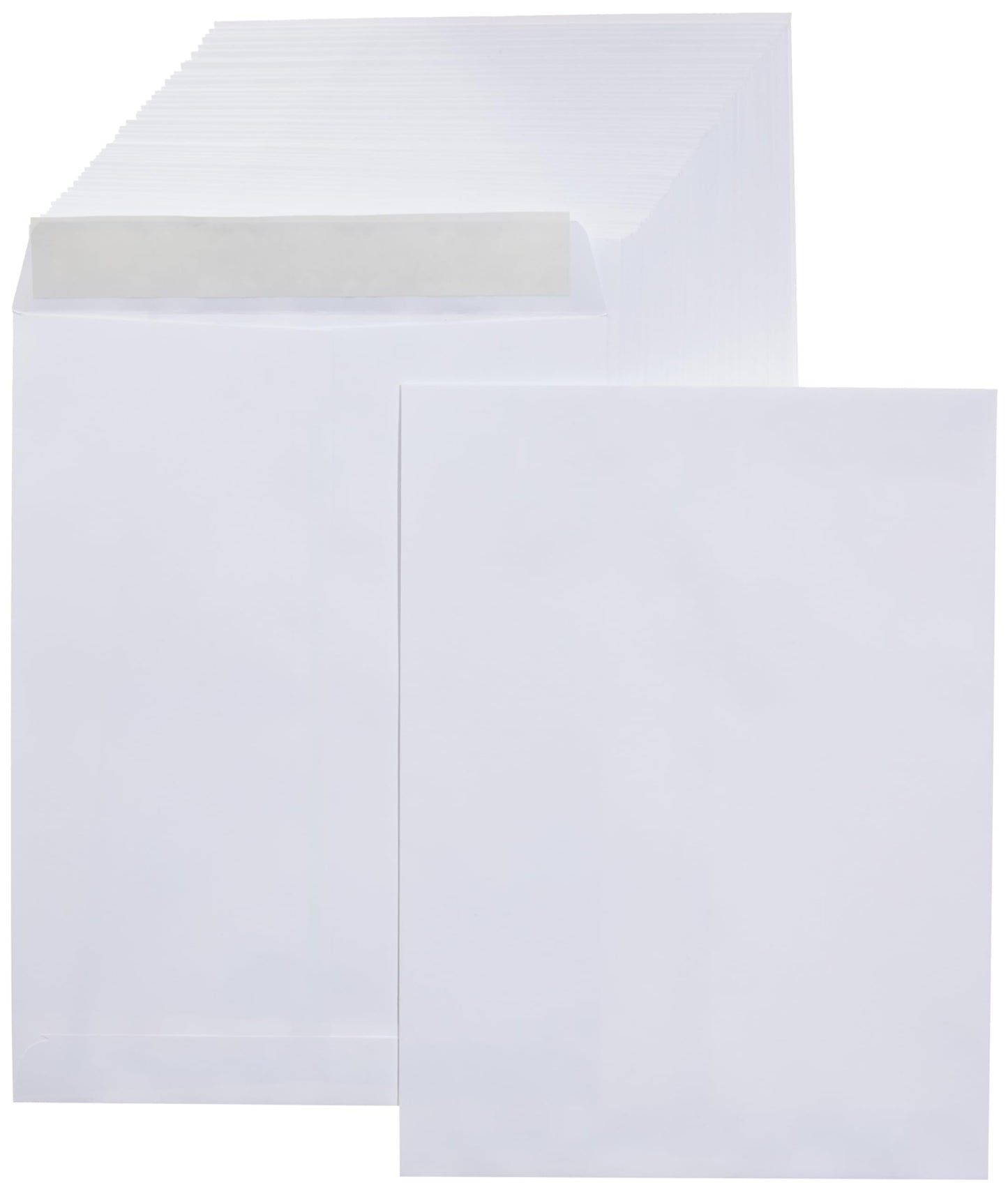 AmazonBasics Catalog Mailing Envelopes, Peel & Seal, 9x12 Inch, White, 250-Pack - AMZA33