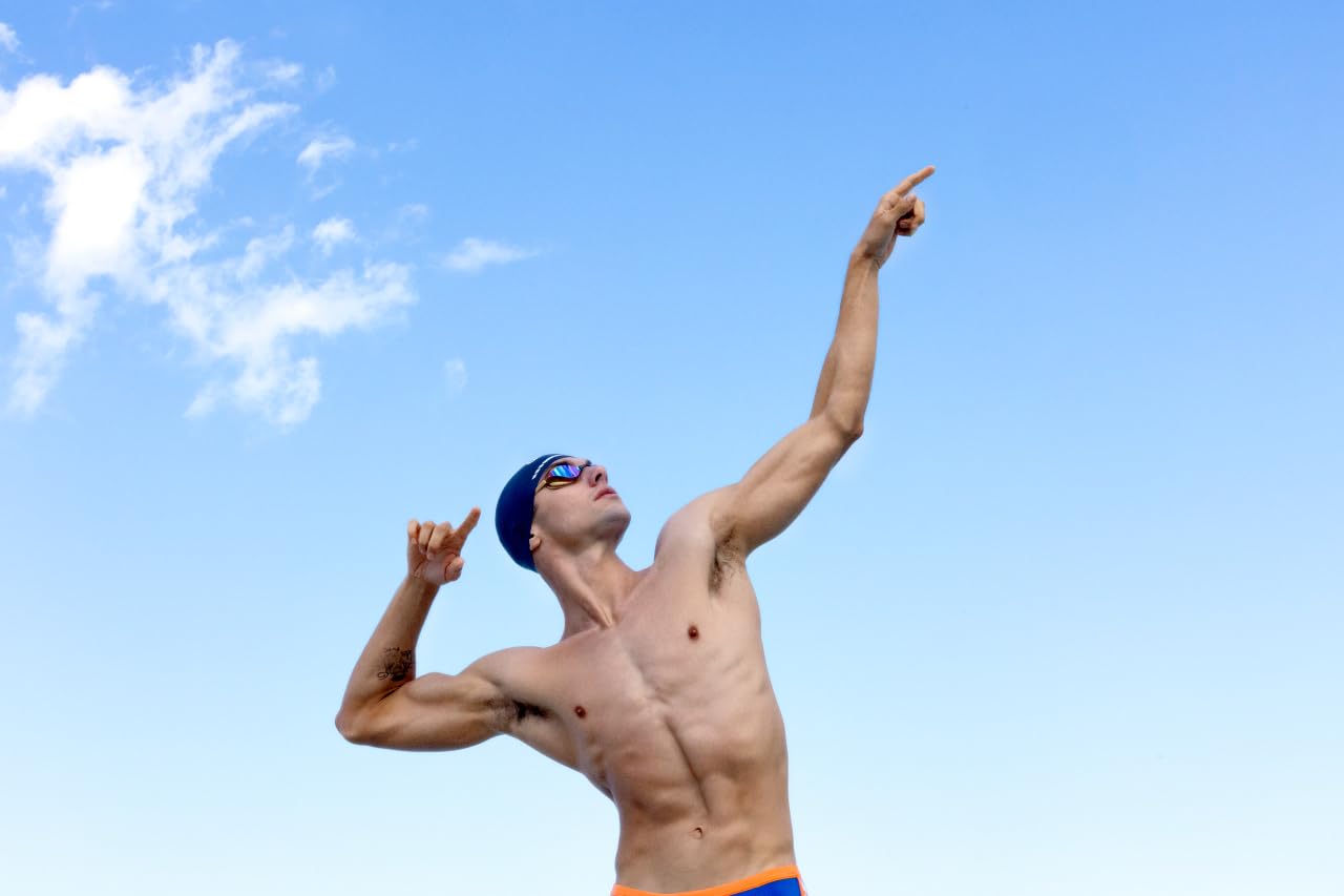 Arena Unisex-Adult Python Mirror, Revo-White, NS