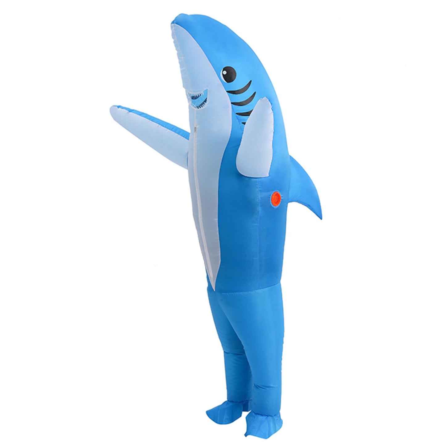 Inflatable Costume Kids 4'3''-4'11'' Tall Cute Shark Costume, Funny Halloween Costume for Party, Event, Gifts