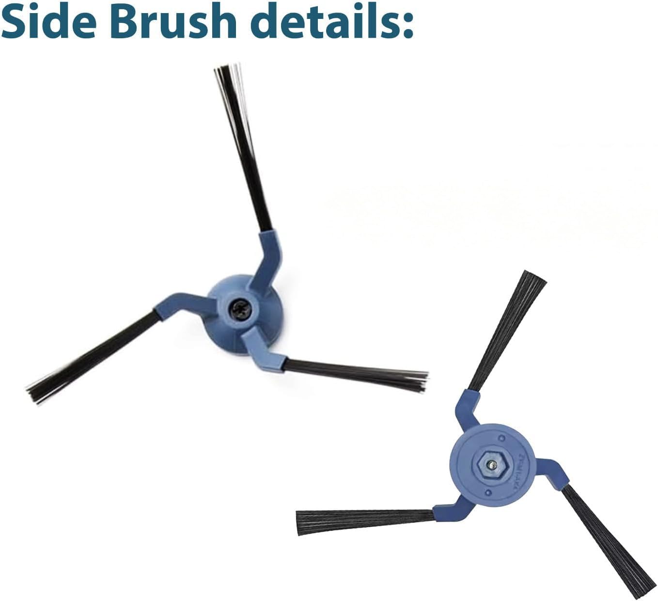 Replacement Parts Accessories for Eufy X10 Pro Omni 2-Roller Brush 5-Side Brush 3-HEPA Filter 4 Mop Pads 4 Dust Bags 1 Cleanning Tool