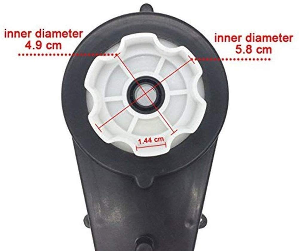 24V555 30000RPM Gearbox with High Torque 24V DC Motor for Kids Ride on Car SUV Parts, Electric Motor with Gear Box High Speed RS550 DC Motor Match Children Ride on Toys Accessories
