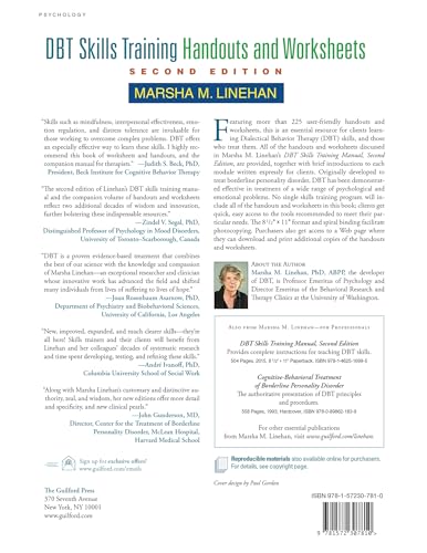 Dbt Skills Training Handouts and Worksheets