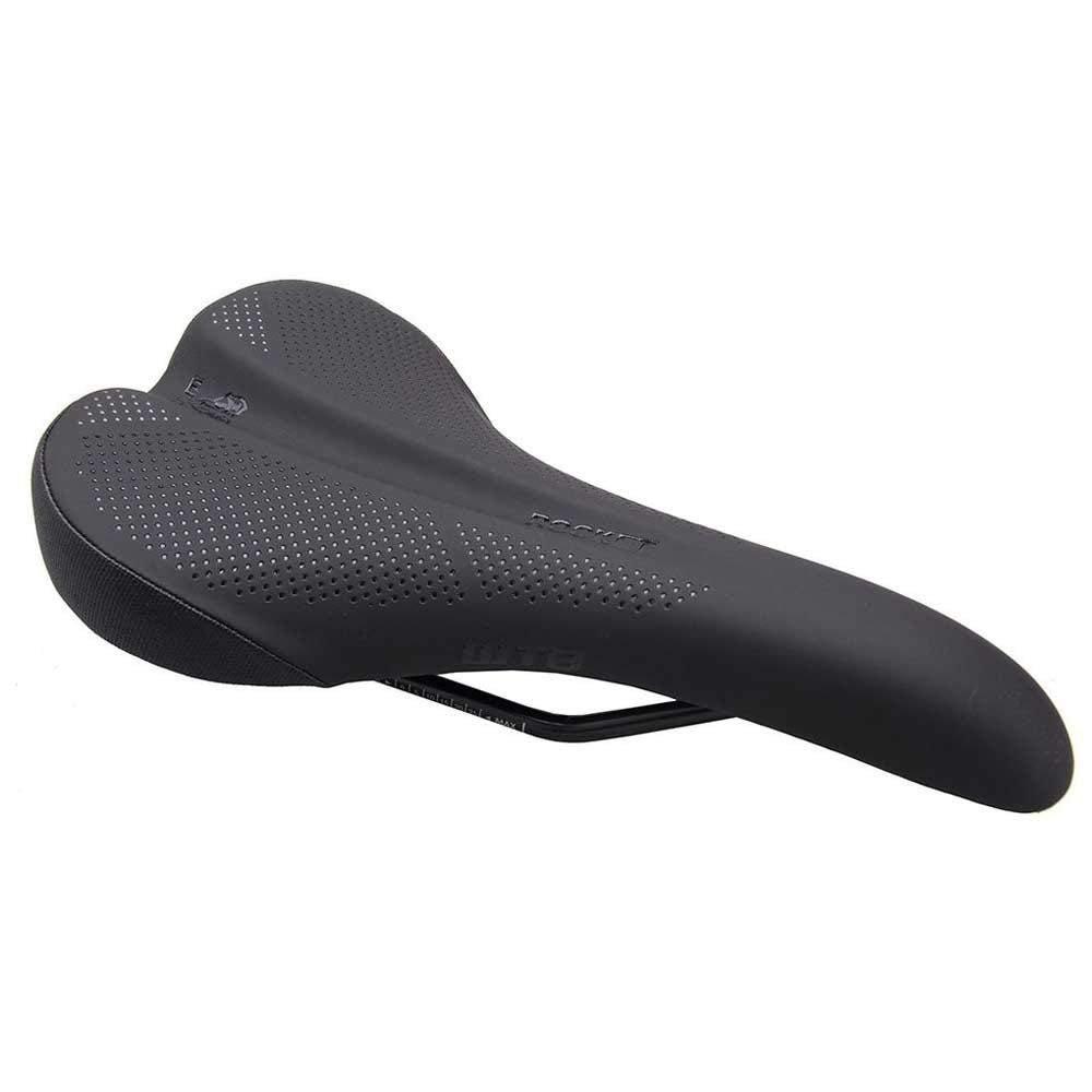 WTB Rocket Bike Saddle, Thick Padding, Medium Width, Mountain & Gravel (Steel Rail)