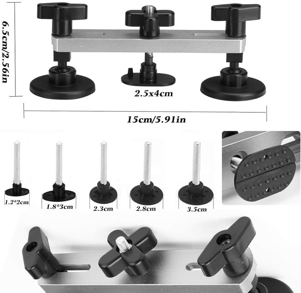Auto Dent Puller Kit, Car Paintless Dent Repair Tool for Automobile/Motorcycle/Refrigerator Body Dent Removal