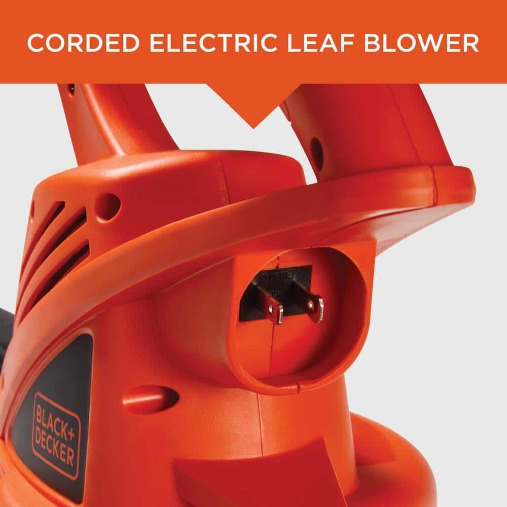 BLACK+DECKER Electric Leaf Blower, 7-Amp (LB700)