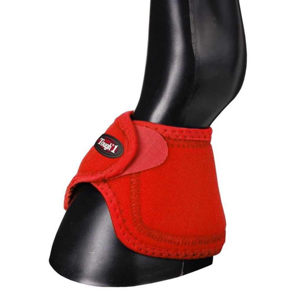 Tough 1 Performers 1St Choice No Turn Bell Boots, Purple, Medium