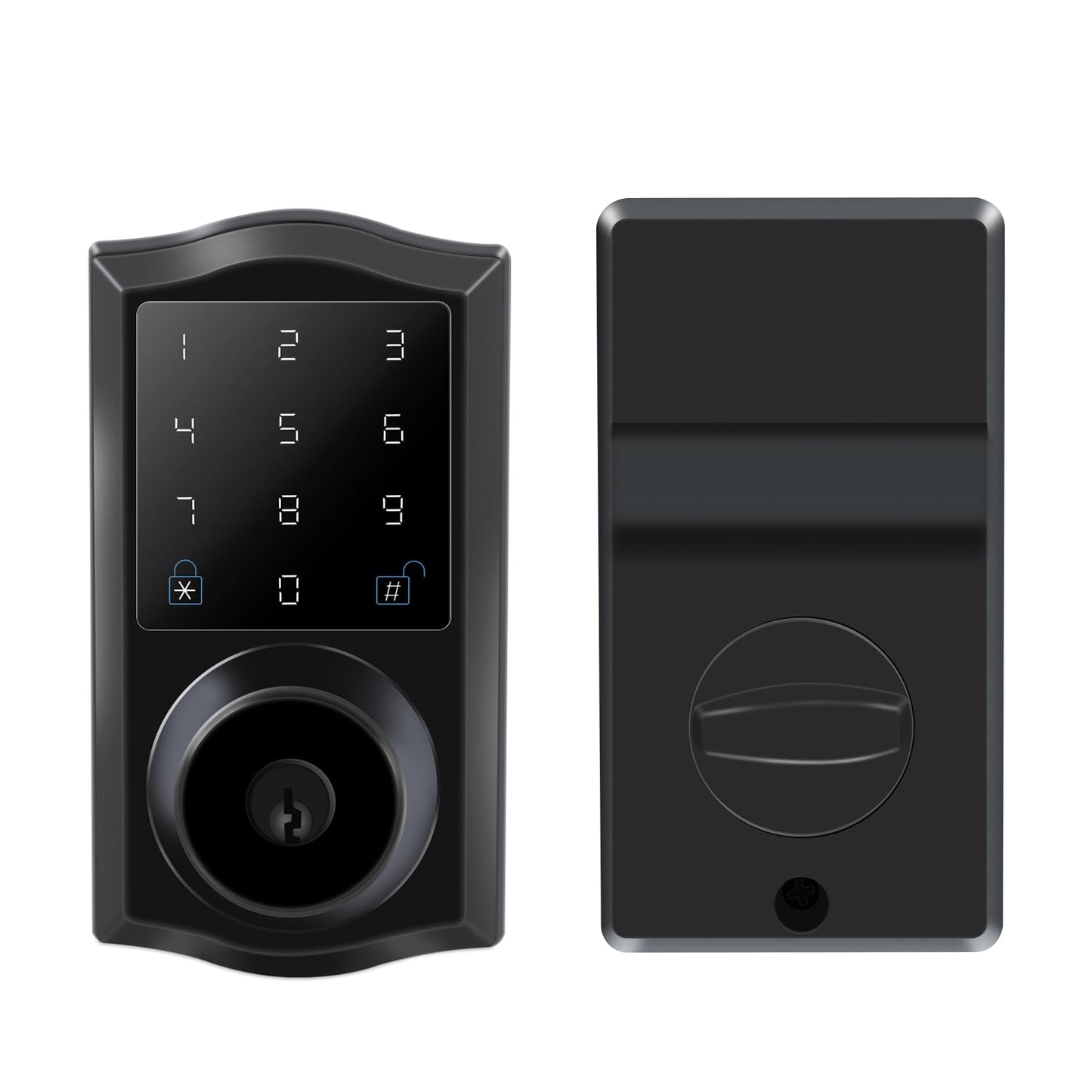 Pahama Keypad Smart Lock, Keyless Entry Door Lock for Front Door, Electronic Code Door Auto Lock High-Security Keyless Entry Smart Lock for Front Door