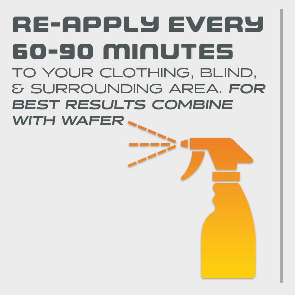 Scent Thief Deer Hunting Accessories 24oz. Field Hunting Spray Deer Scent Remover, Acts As A Scent Blocker And Eliminates Animal's Ability to Smell