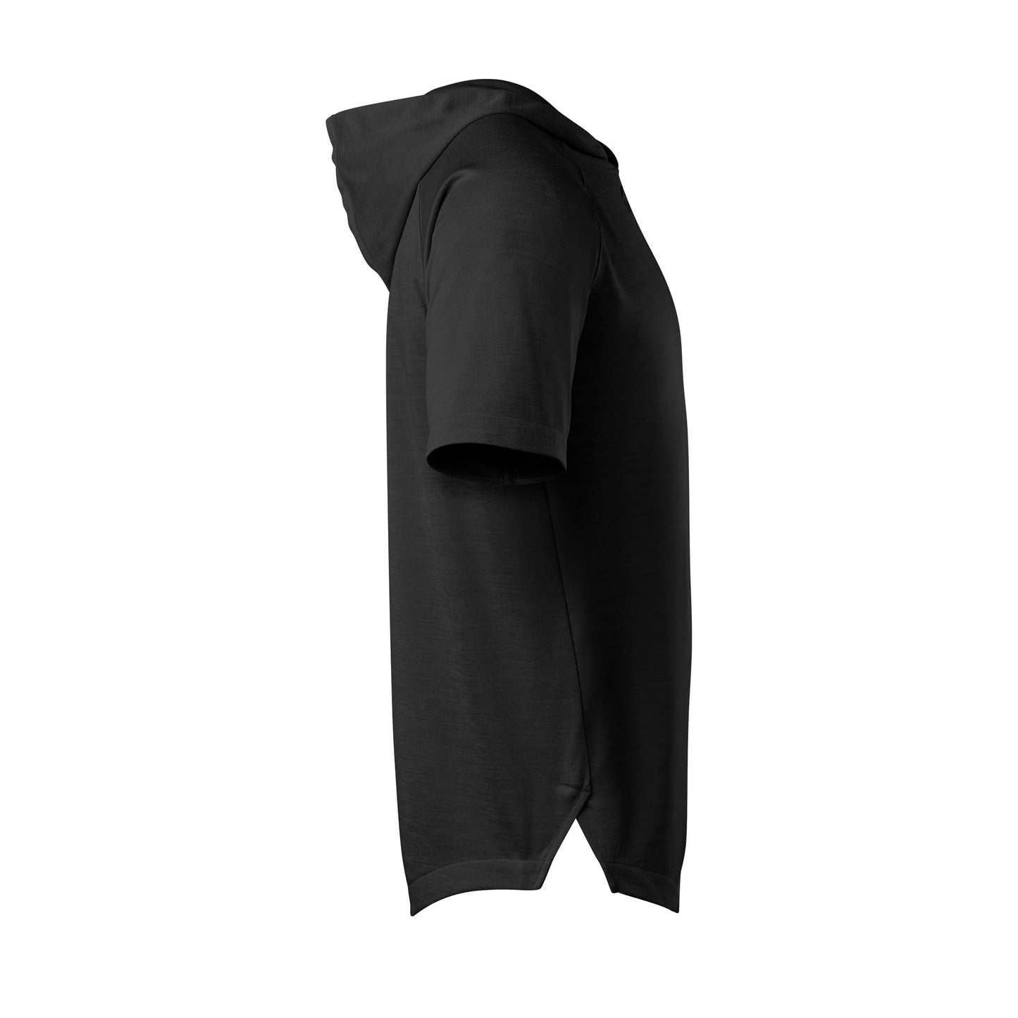 EvoShield Men's Lightweight Short Sleeve Hoodie 2.0, Black, Medium