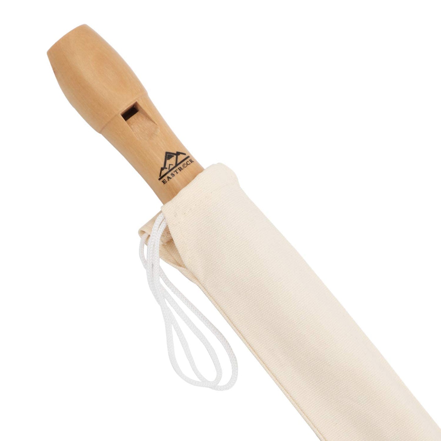 Eastrock Recorder Instrument for Adults Soprano Recorder Baroque Maple Wood C Key 2 Piece Recorder With Hard Case
