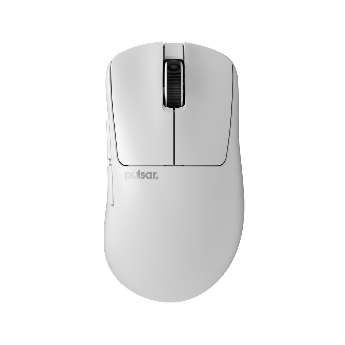 Pulsar Gaming Gears Xlite V4 Wireless Gaming Mouse Large Size - Lightweight 58g, Right Hand, 8K Ready, Lag-Free 2.4GHz, XS-1 32000 DPI Sensor, White