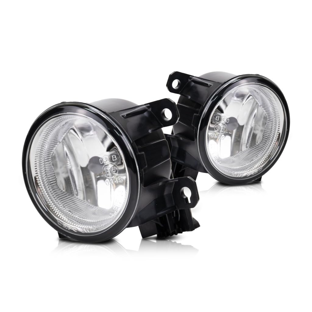 For Honda Pilot Fog Light Assembly 2016 17 2018 Pair Driver and Passenger Side For HO2592136 + HO2593136 | 33951-TY0-305 + 33901-TY0-305