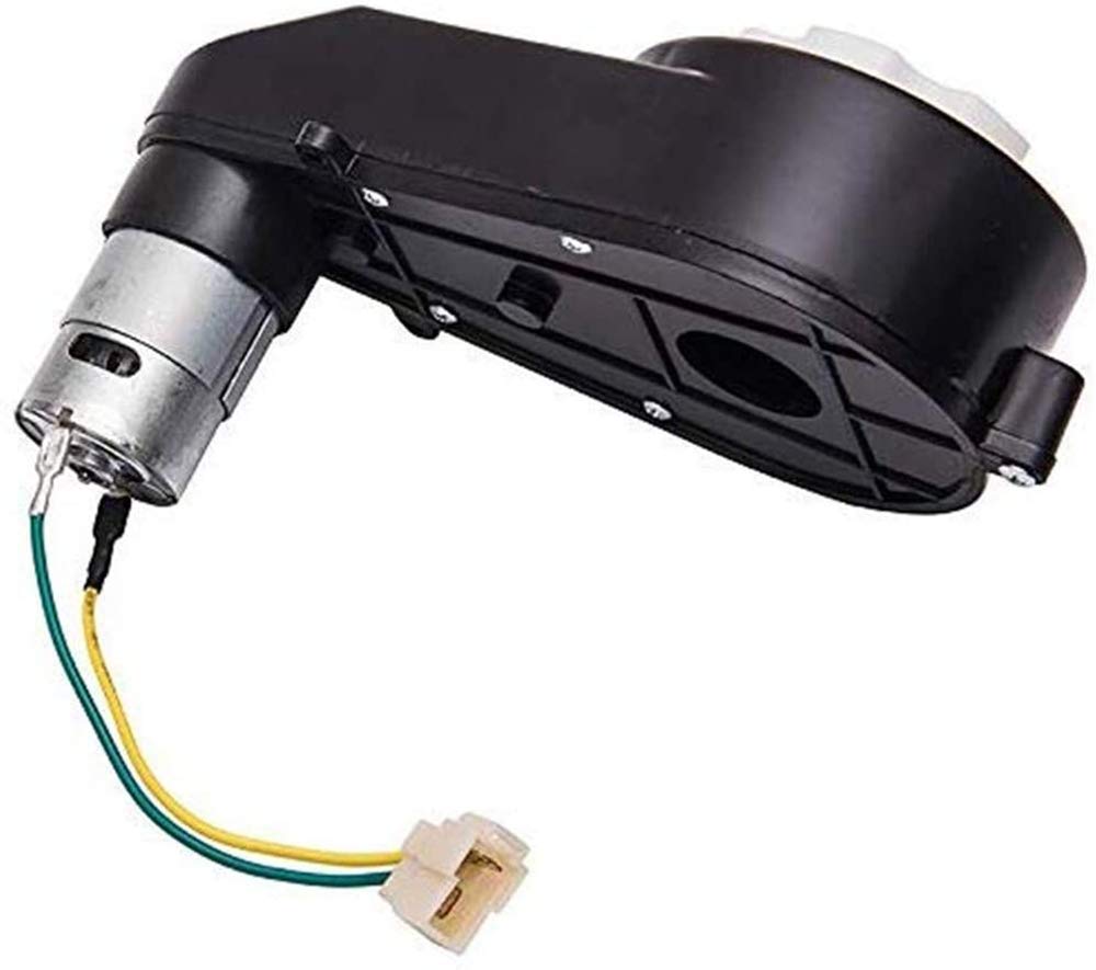 24V555 30000RPM Gearbox with High Torque 24V DC Motor for Kids Ride on Car SUV Parts, Electric Motor with Gear Box High Speed RS550 DC Motor Match Children Ride on Toys Accessories