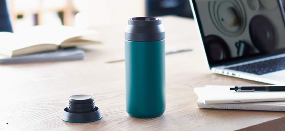 KINTO 20932 Travel Tumbler, 11.8 fl oz (350 ml), White, Double Wall Vacuum Construction, Heat and Cold Retention