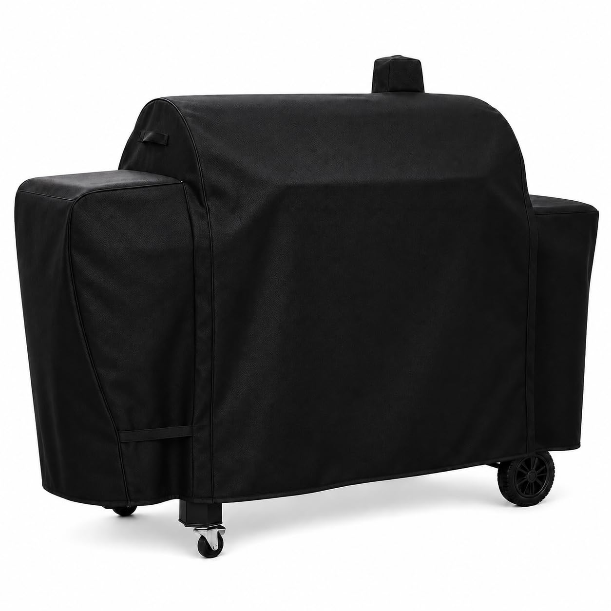 Hisencn Grill Cover for Pit Boss Pro Series Triple-Function Combo Grill PB1100PSC2, PB1100PSC1, Heavy-Duty Pellet Grill Smoker Cover for Pit Boss Sportman 1230 Pellet/Gas Combo Grill, Black, PB 67364
