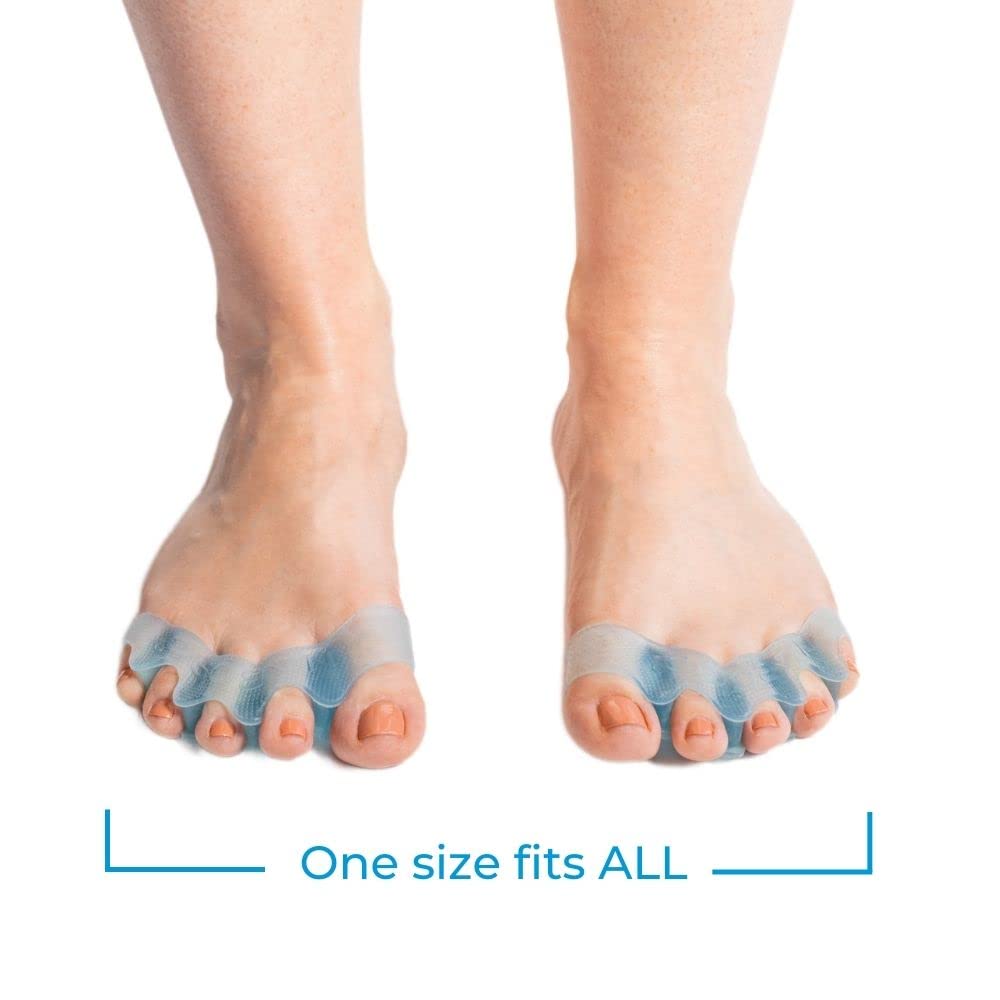 Naboso Splay - Gel Toe Stretcher, Separator and Straightener for Correction of Bunions, Hammer Toes and Natural Foot Shape