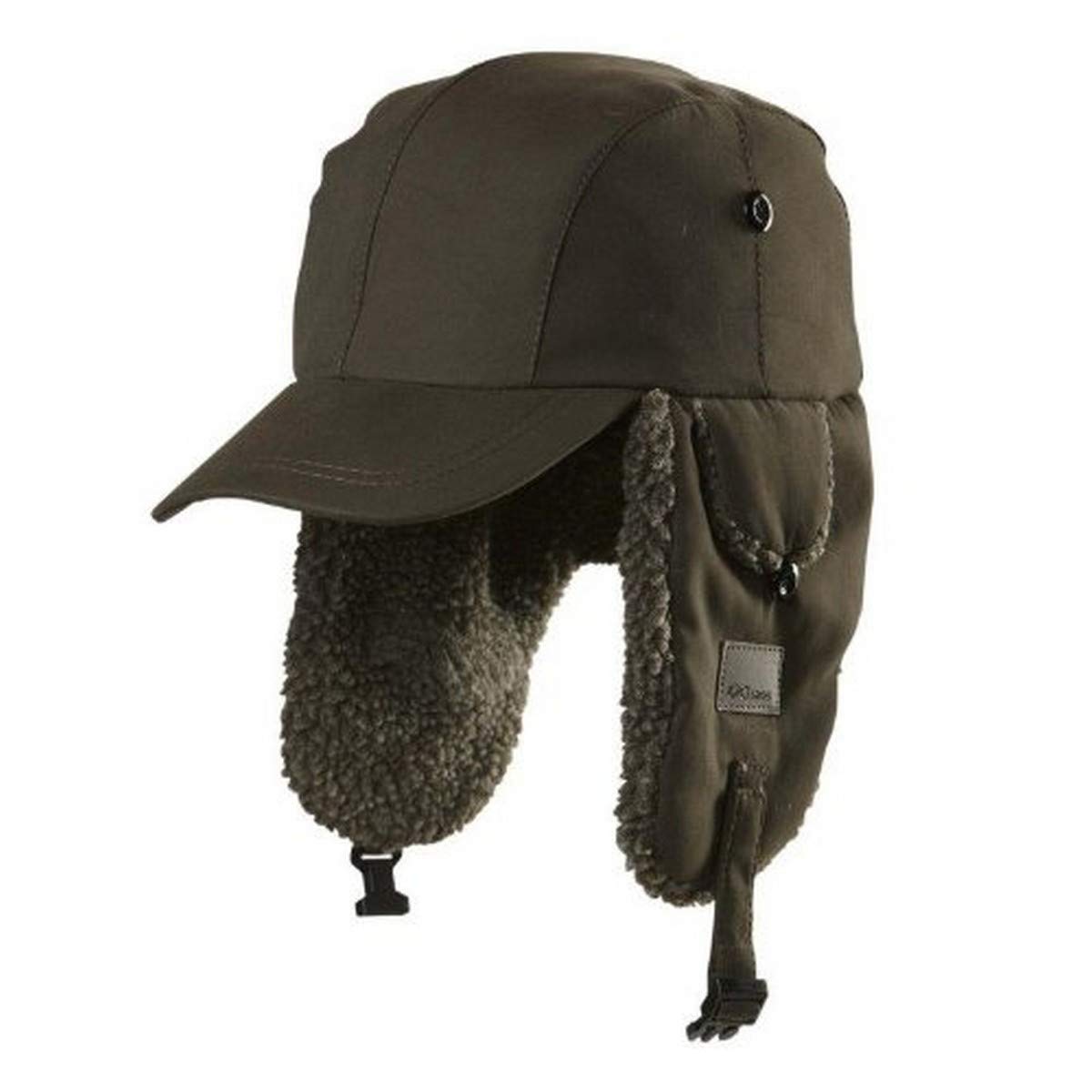 Chaos-CTR Linux Trapper Hat with Brim, Green, One Size