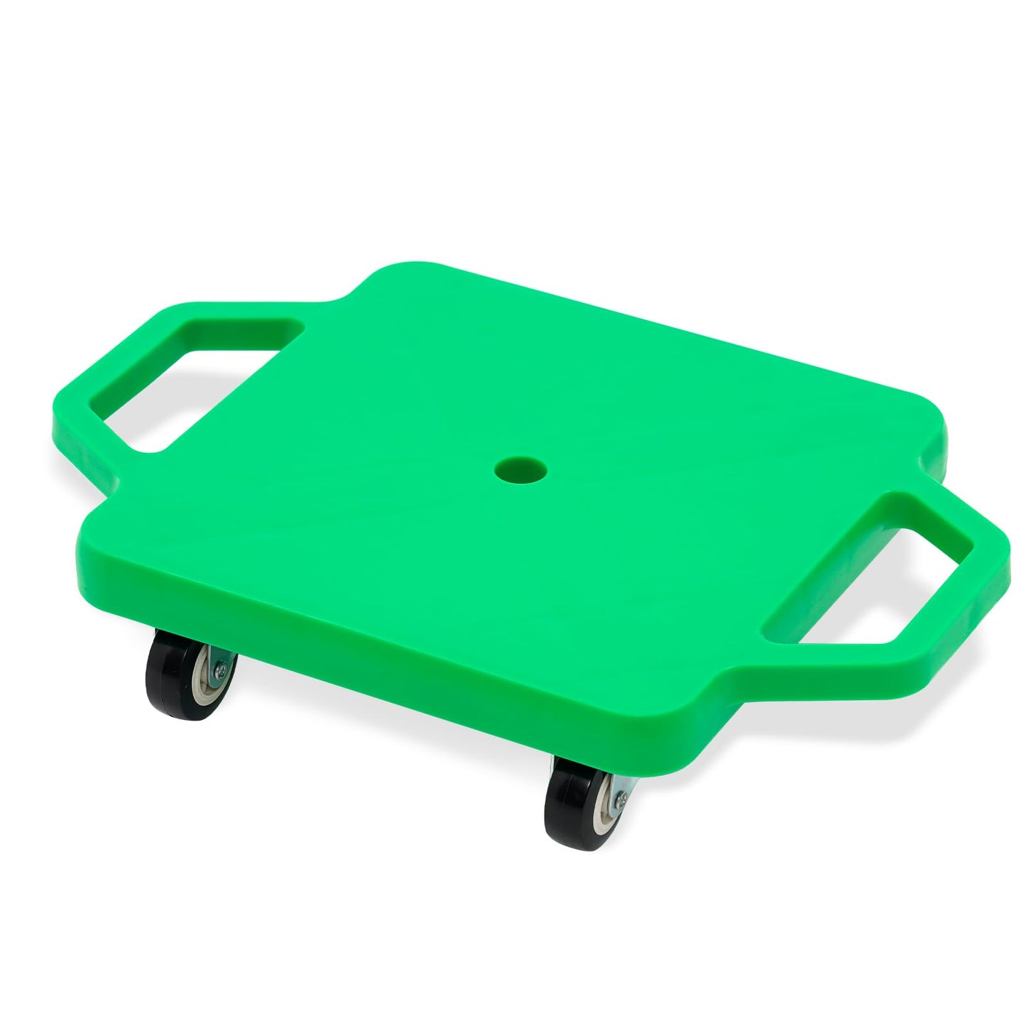 Kids Sitting Scooter Board with Universal Wheels Safety Plastic Scooter for Kids Ages 3-12 Manual Sport Scooters with Handles for Gym Class