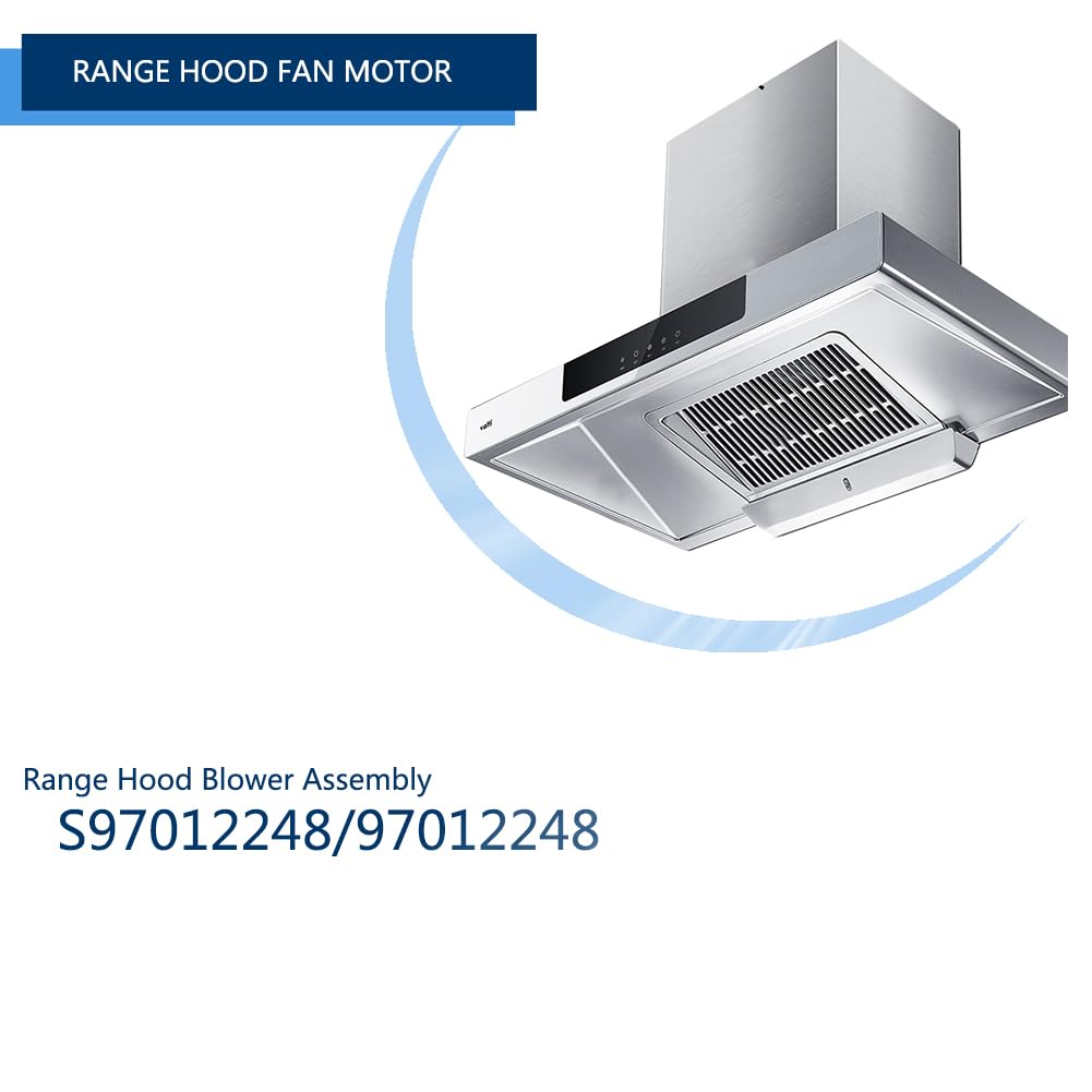 97012248 Range Hood Fan Motor Replacement Part - Compatible with Broan, Compatible with Nutone - Replaces BP17 AP4527731 99080363 99080410 97005161 99080492 AP4527731 99080533