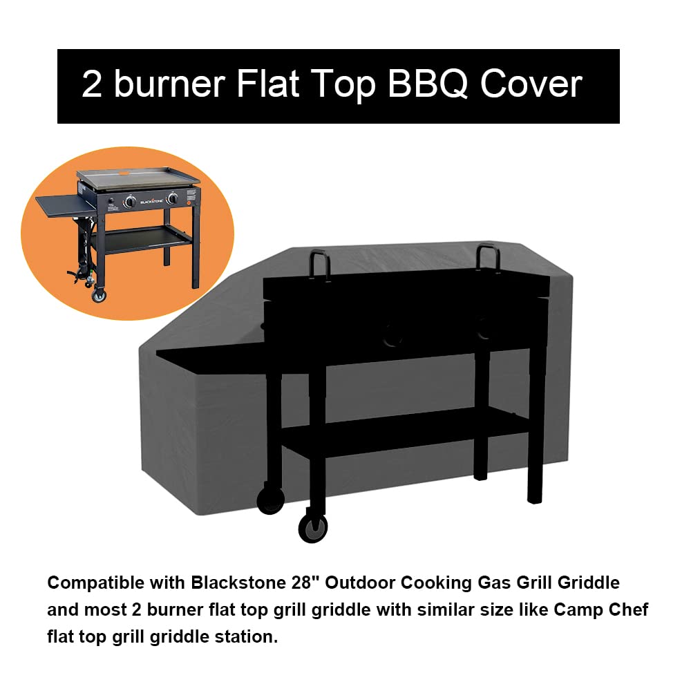 1529 Griddle Cover for Blackstone 28" Griddle 600D Heay Duty Oxford Polyester Griddle Cover