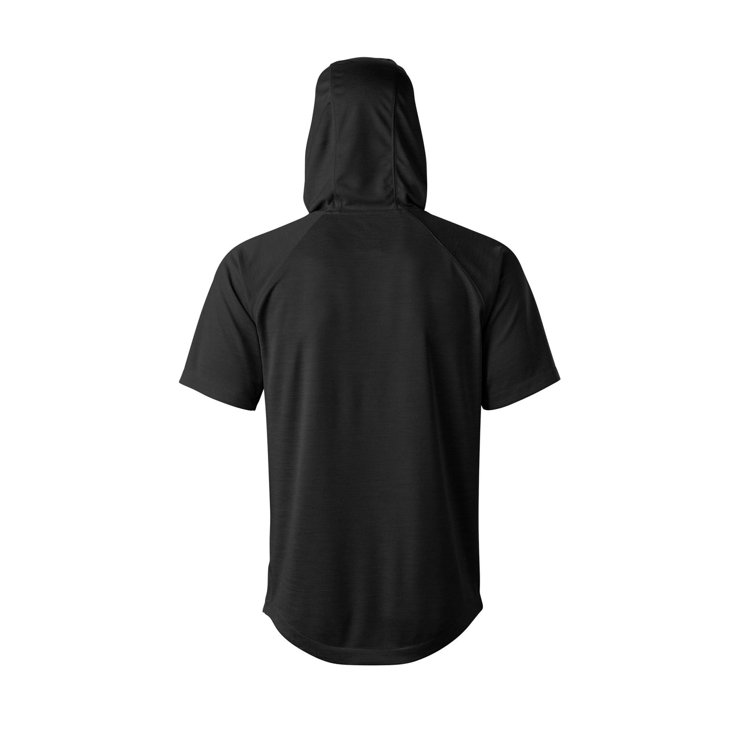 EvoShield Men's Lightweight Short Sleeve Hoodie 2.0, Black, Medium
