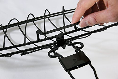 GrillPro 21015 Fish Basket with Detachable Handle