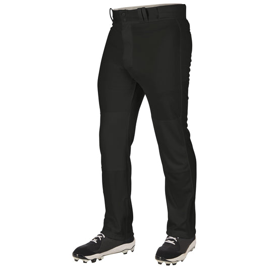 CHAMPRO Standard Triple Crown 2.0 Open Bottom Baseball Pants, Black