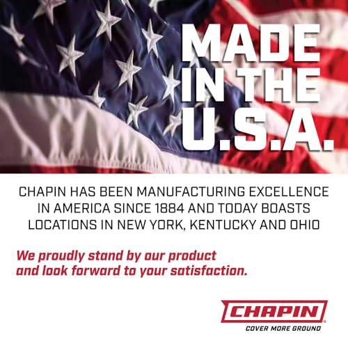 Chapin 22000 Sprayer Tank, Hand Pump Pressured, Lawn and Garden, Anti-Clog Filter, Adjustable Nozzle, Spray Plants, Watering, Weeds, Fertilizer and Pests, 4.5 Liters. Pack of 2