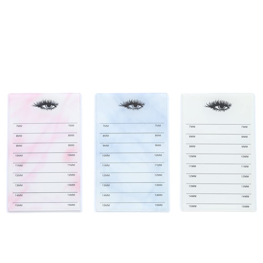 10 Layers Acrylic Eyelash Storage Box, Makeup Eyelashes Extension Close-Packed Display with 10 Pallets, Grafting False Eyelashes Glue Pallet Holder Display Organizer (White)