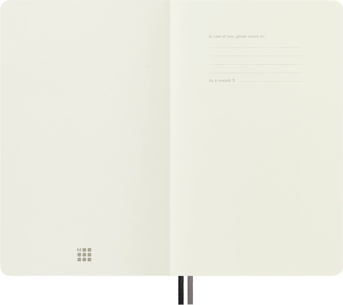 Moleskine Notebook, Expanded Large, Plain, Black, Soft Cover (5 x 8.25)