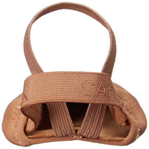 Capezio Leather Pirouette II, Dark Suntan, Medium