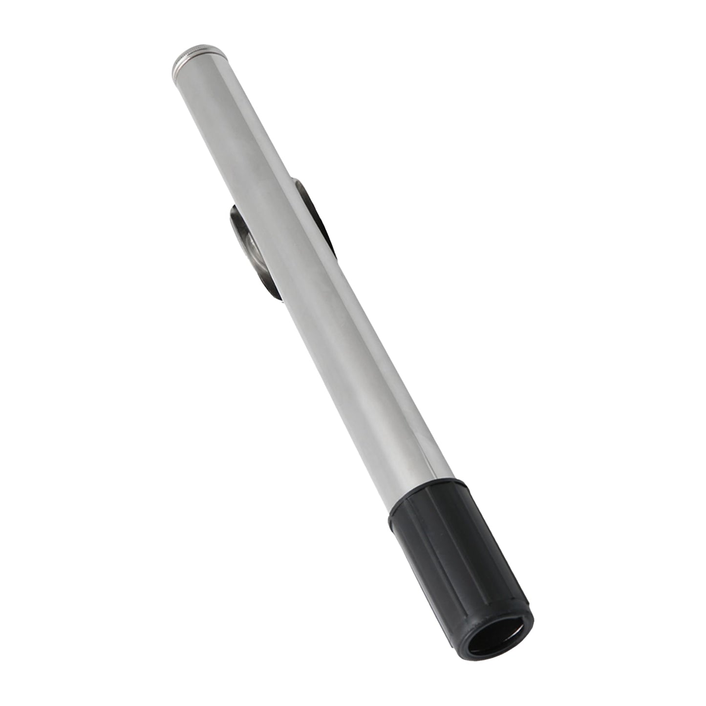 BQLZR Flute Head Joint 8.89" Silver with Wood Flute Stick 13.78" for Repair Pack of 2