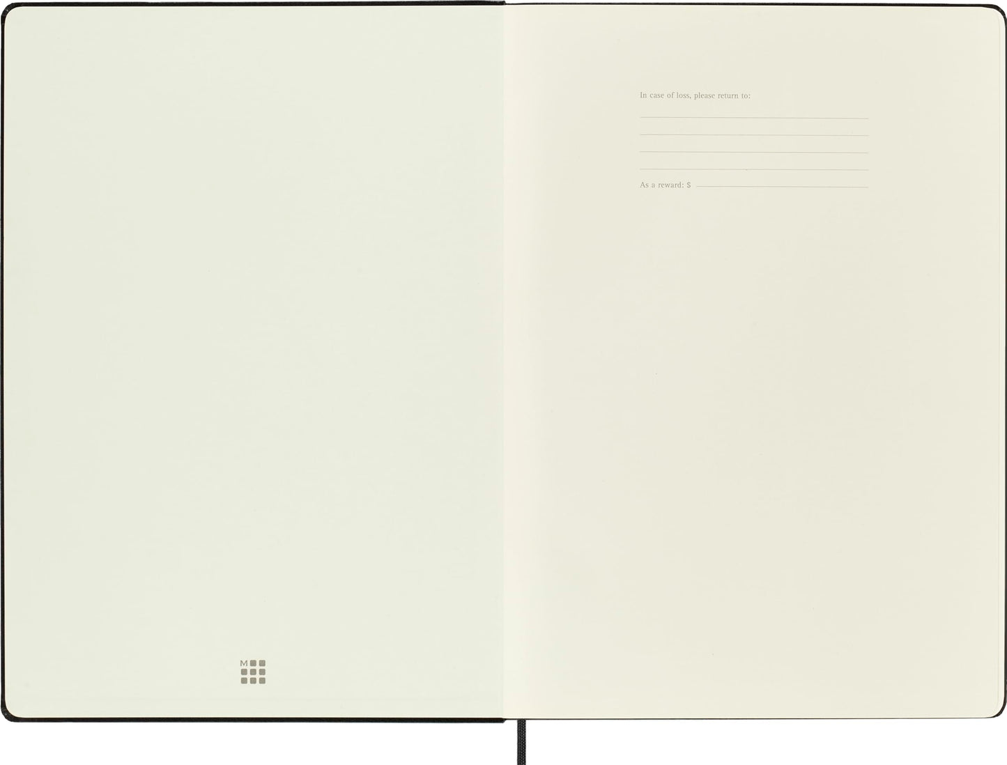 Moleskine Art Sketchbook, Hard Cover, A4 (8.25" x 11.75") Plain/Blank, Black, 96 Pages