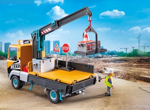 PLAYMOBIL Construction Truck with Crane