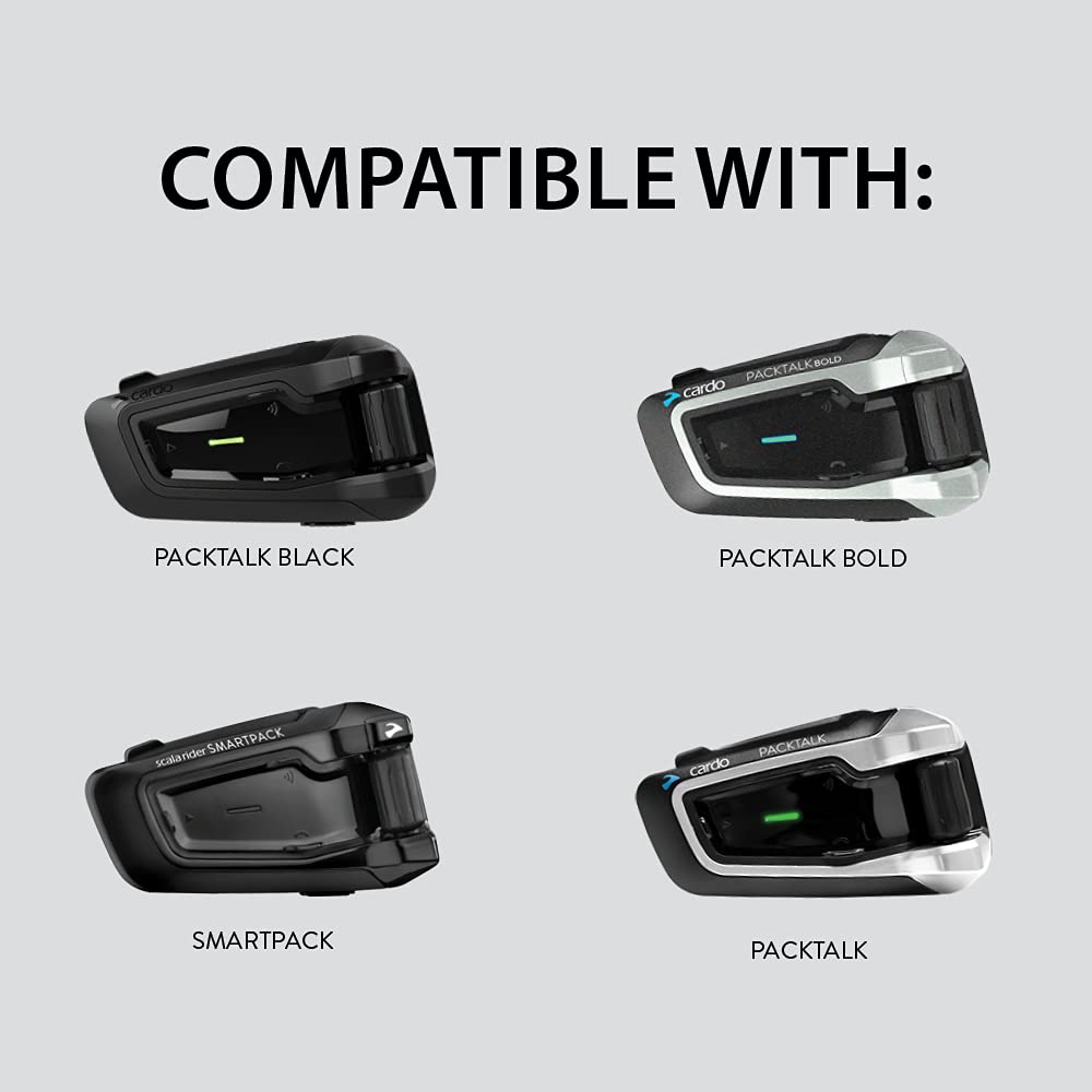 Cardo-SRAK0033 Audio & Microphone Kit (Single Pack) - Black