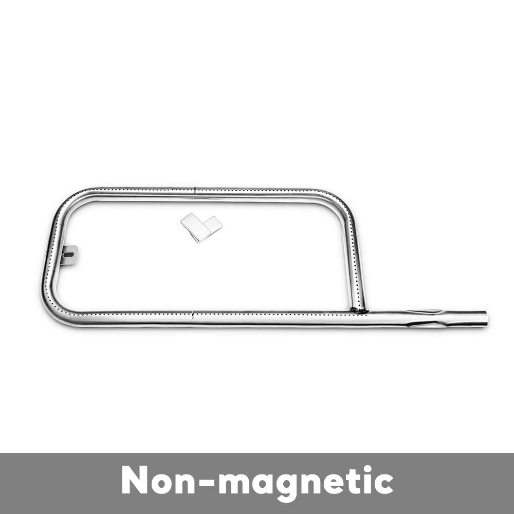 Uniflasy 41862 Grill Burner Tube for Weber Q200 Q220 Q2000 Q2200 Gas Grill, Stainless Steel Grill Burner Replacement Part for Weber 69956, 20.5 inch